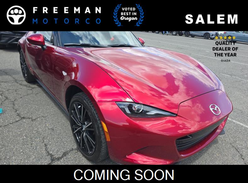 Soul Red Crystal Metallic 2024 Mazda MX-5 Miata Grand Touring RWD Convertible Rear-Wheel Drive Automatic