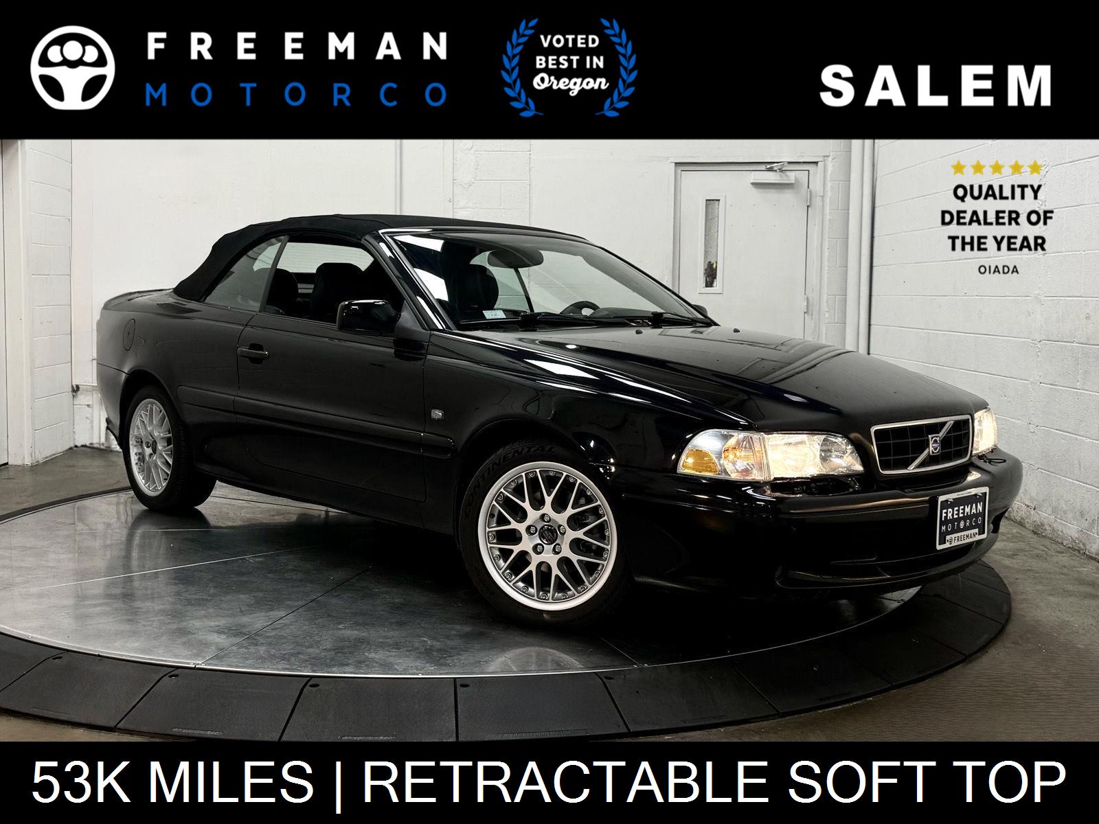 Blue 2004 Volvo C70 HPT Turbo Convertible Convertible Front-Wheel Drive Automatic