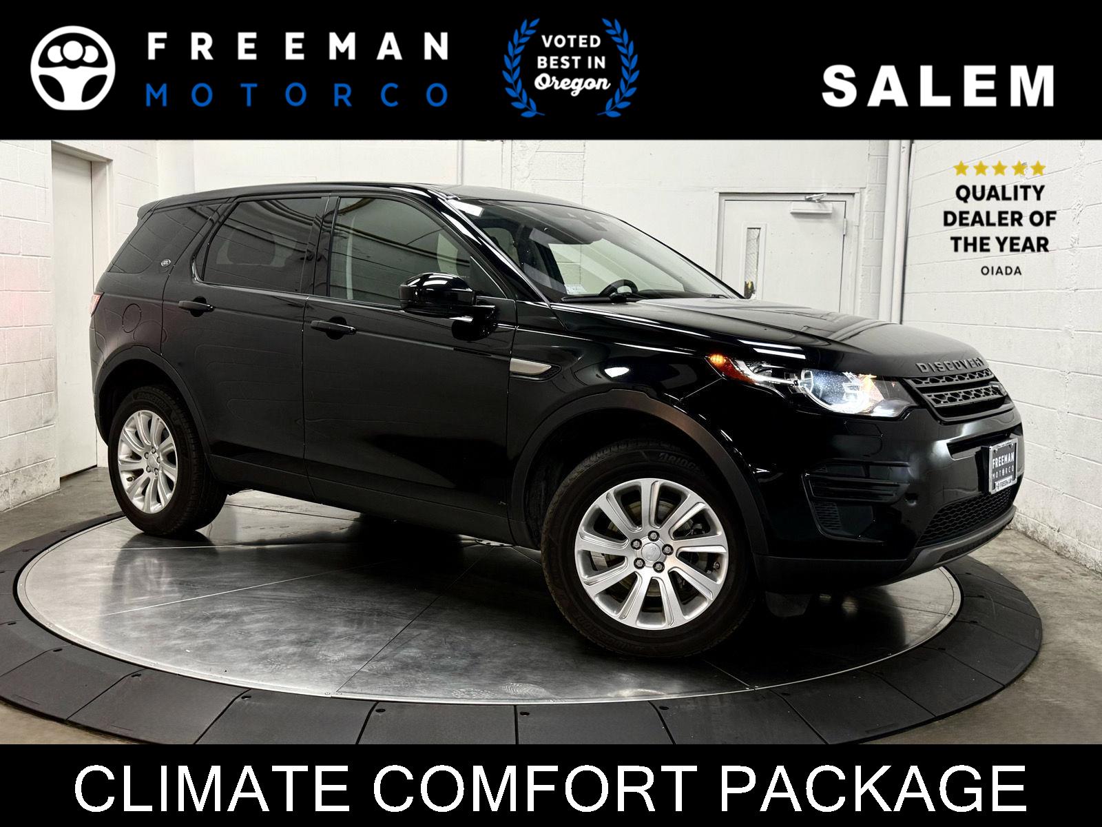 Narvik Black 2019 Land Rover Discovery Sport SE AWD SUV / Crossover All-Wheel Drive 9-Speed Automatic