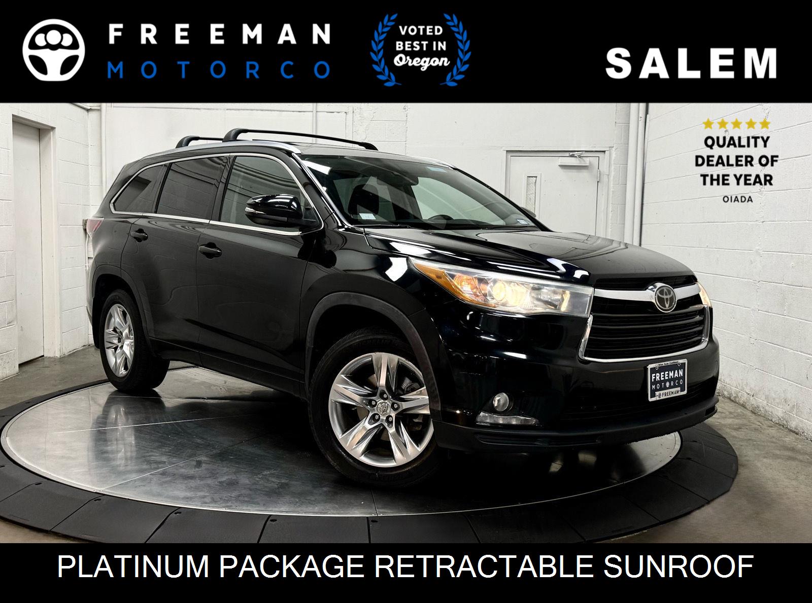 2015 Toyota Highlander Limited Platinum 4x4 V6's photo
