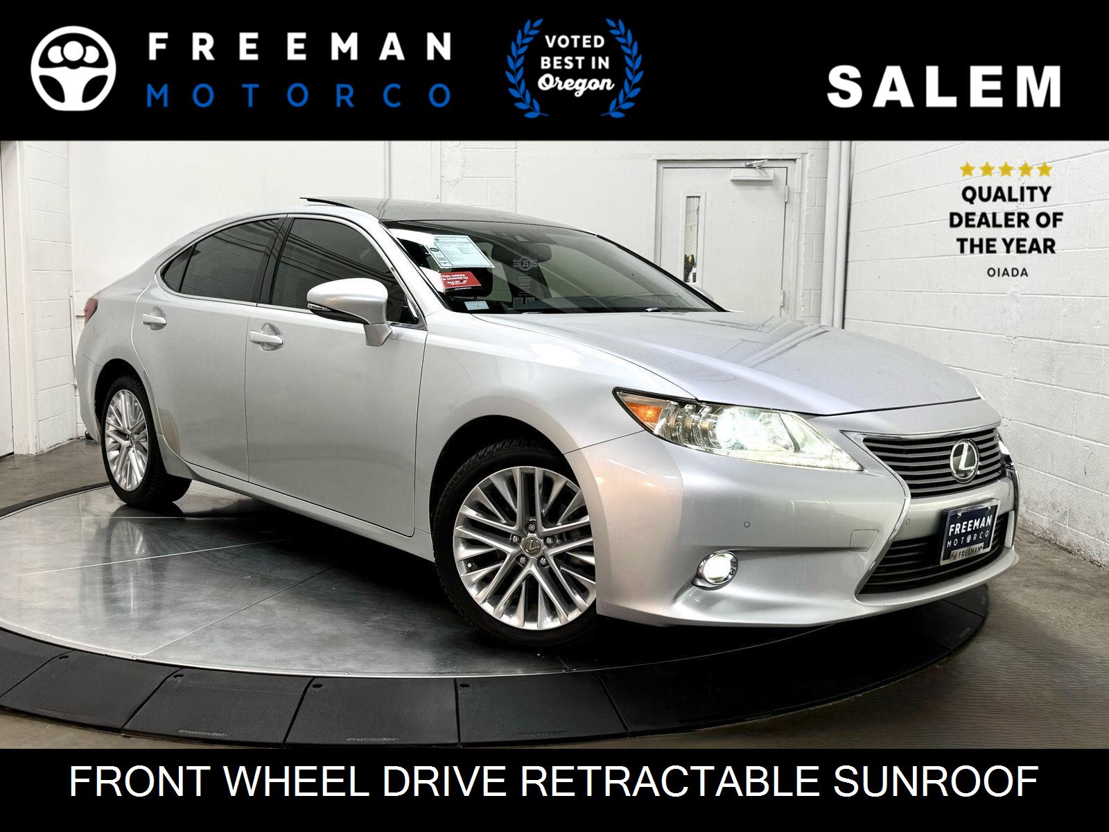 Ultra White 2015 Lexus ES 350 FWD Sedan Front-Wheel Drive Automatic