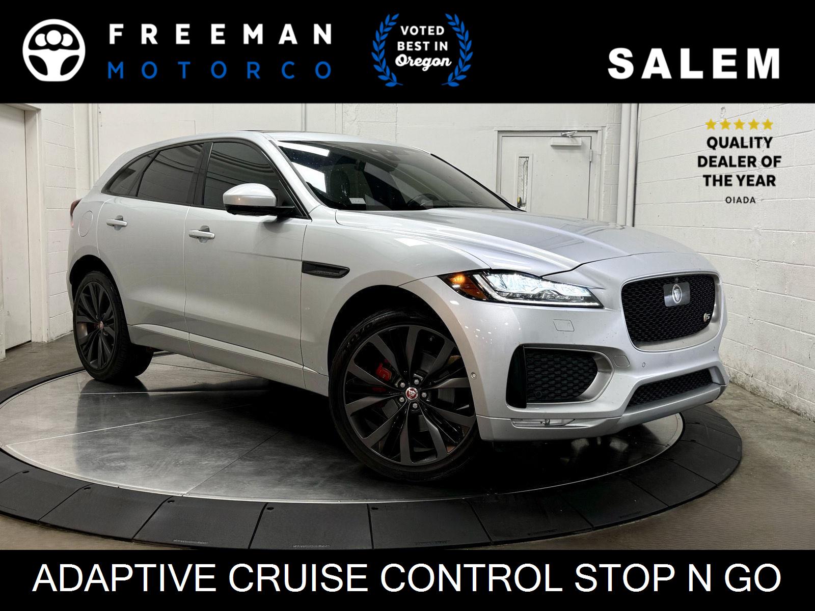 Rhodium Silver Metallic 2017 Jaguar F-PACE S First Edition AWD SUV / Crossover All-Wheel Drive Automatic