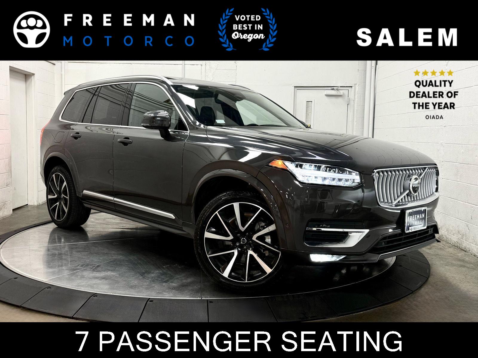 Gray (Platinum Grey Metallic) 2024 Volvo XC90 SUV / Crossover All-Wheel Drive Automatic