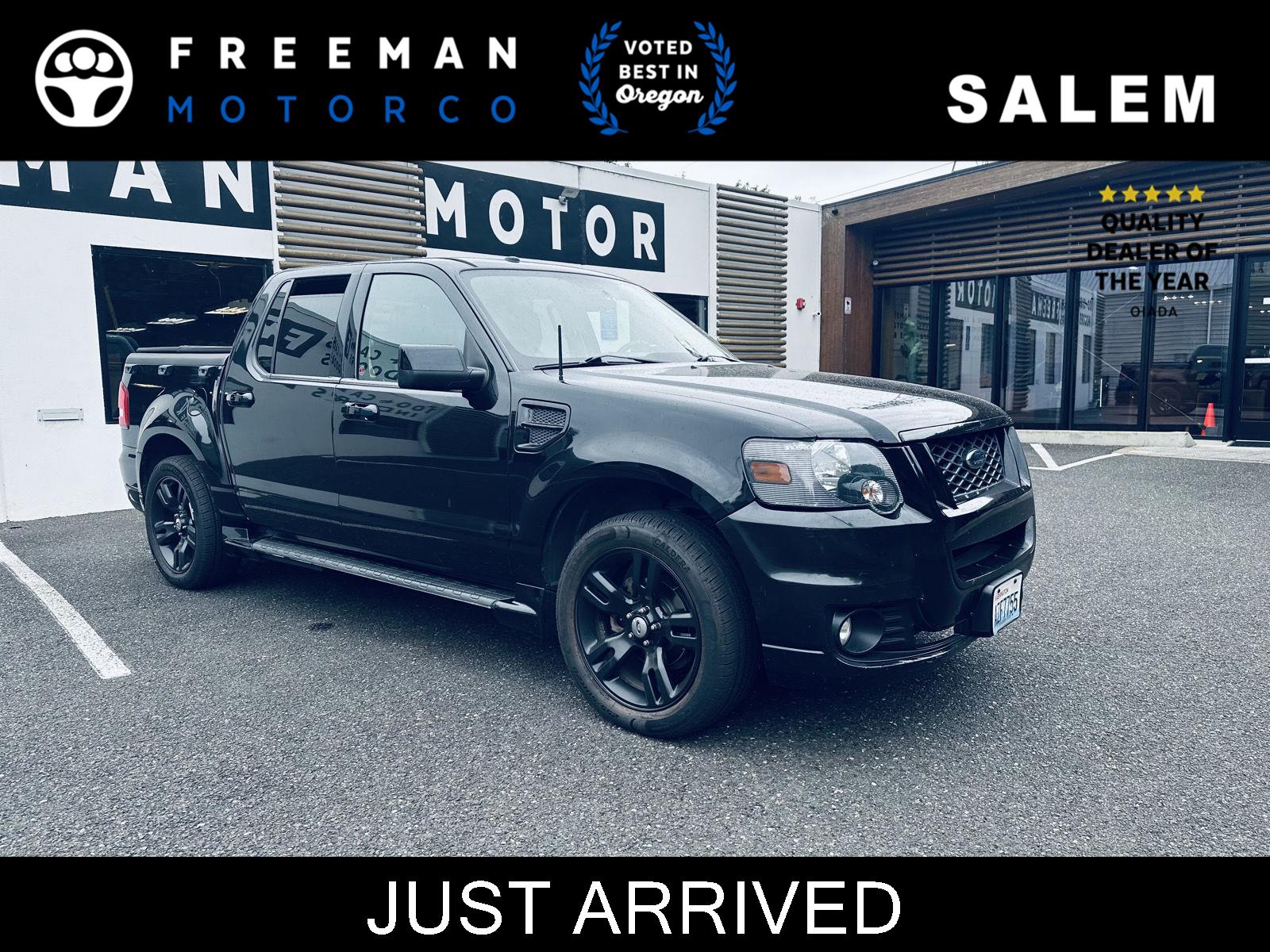 Black 2010 Ford Explorer Sport Trac Limited AWD Pickup Truck All-Wheel Drive 5-Speed Automatic Overdrive