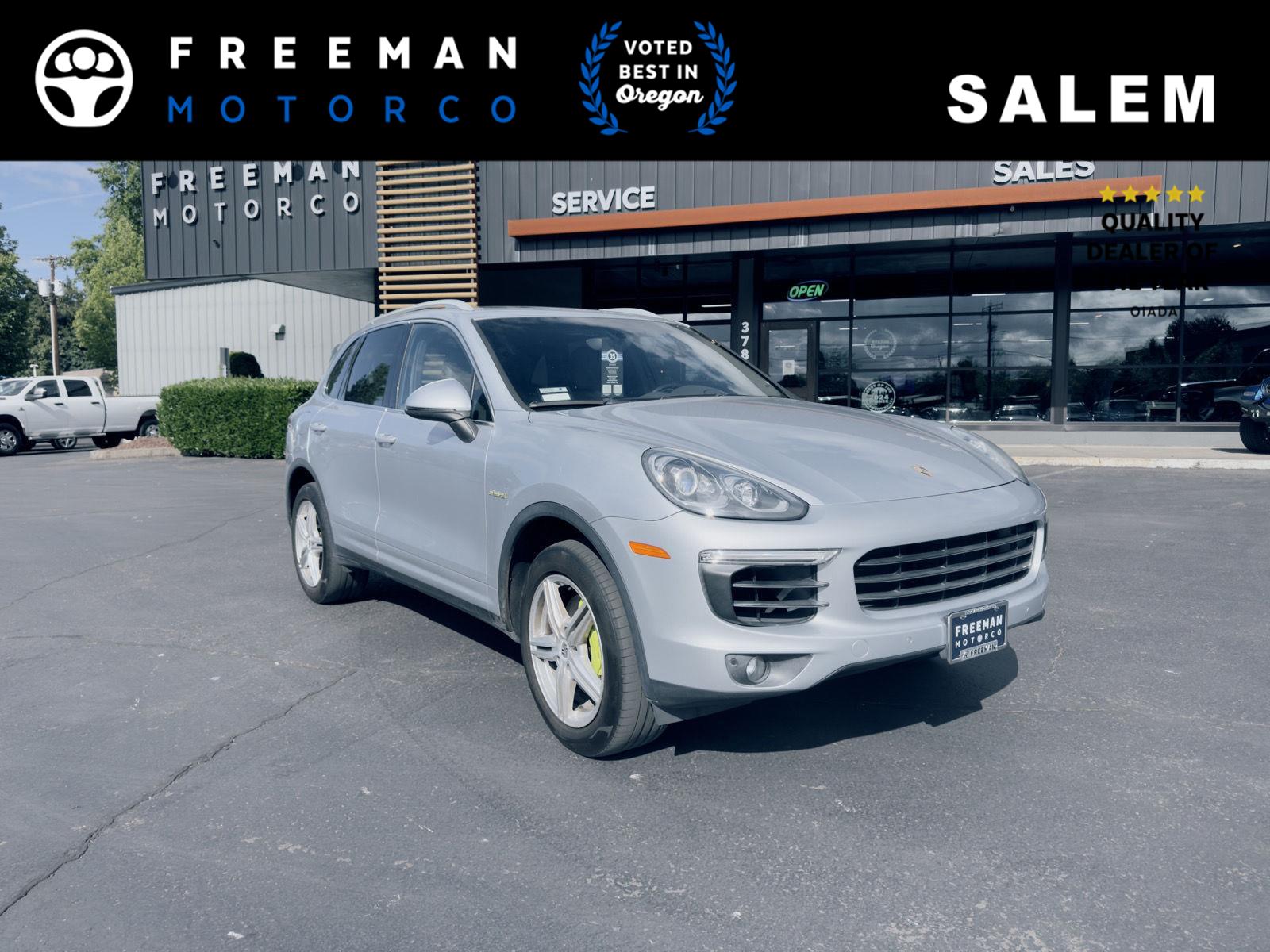 Rhodium Silver Metallic 2016 Porsche Cayenne S AWD SUV / Crossover All-Wheel Drive Automatic