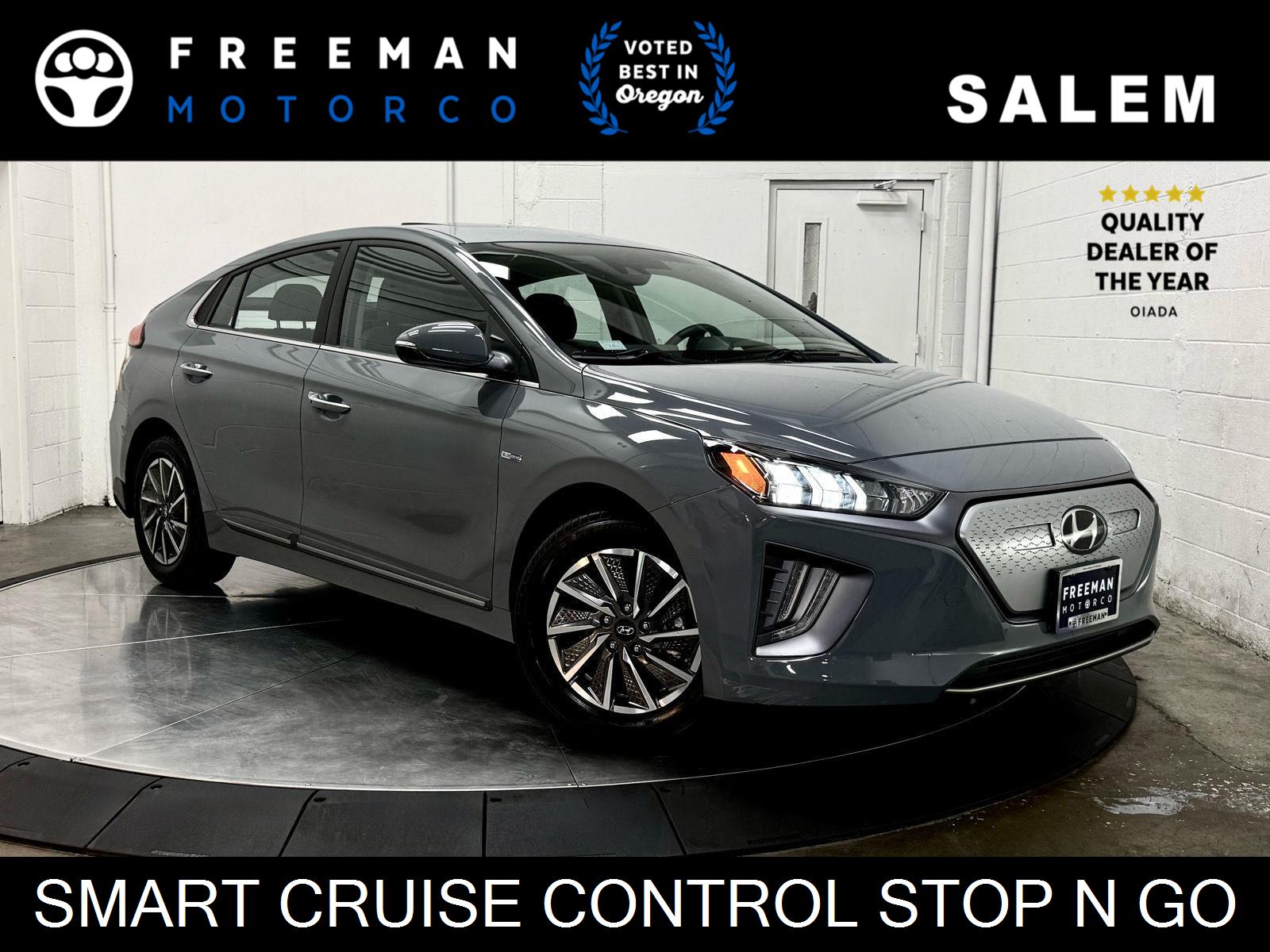 Intense Blue 2020 Hyundai Ioniq Electric Hatchback Front-Wheel Drive Automatic