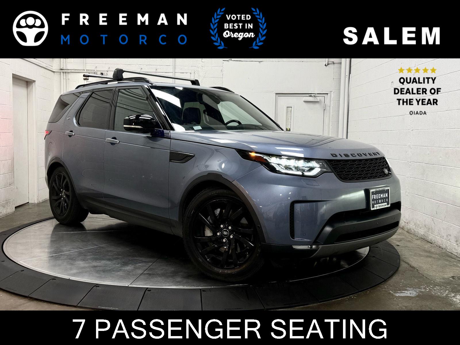 Byron Blue Metallic 2018 Land Rover Discovery V6 HSE Luxury AWD SUV / Crossover All-Wheel Drive Automatic