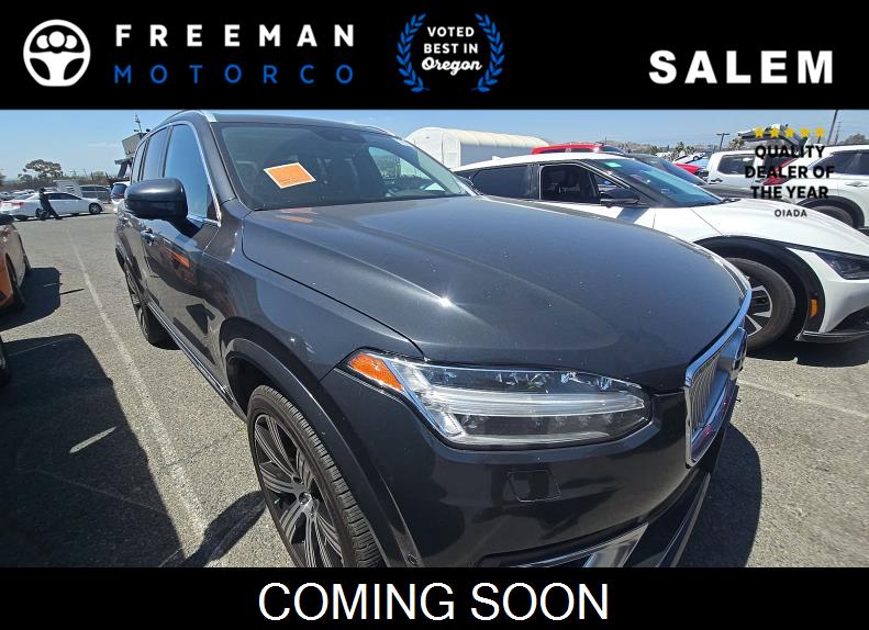 Gray (Savile Grey Metallic) 2021 Volvo XC90 T8 Recharge Inscription 6-Passenger eAWD SUV / Crossover All-Wheel Drive Automatic
