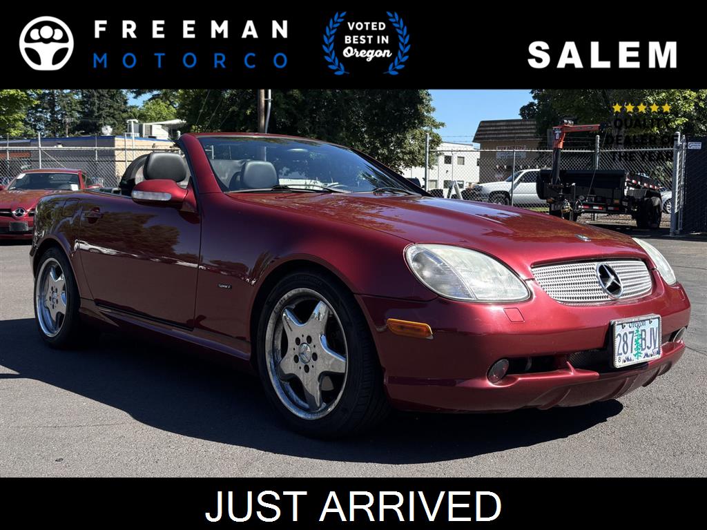 Red 2001 Mercedes-Benz SLK 230 Kompressor Convertible Rear-Wheel Drive 