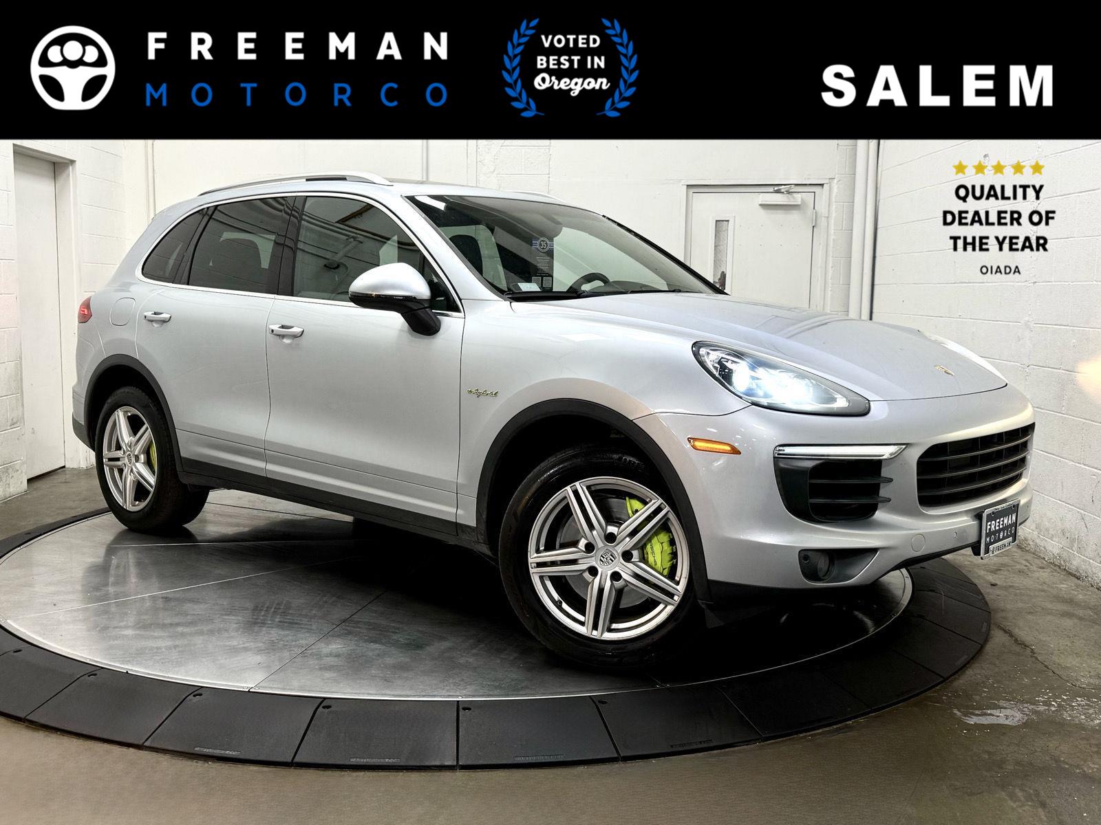 Rhodium Silver Metallic 2016 Porsche Cayenne S AWD SUV / Crossover All-Wheel Drive Automatic