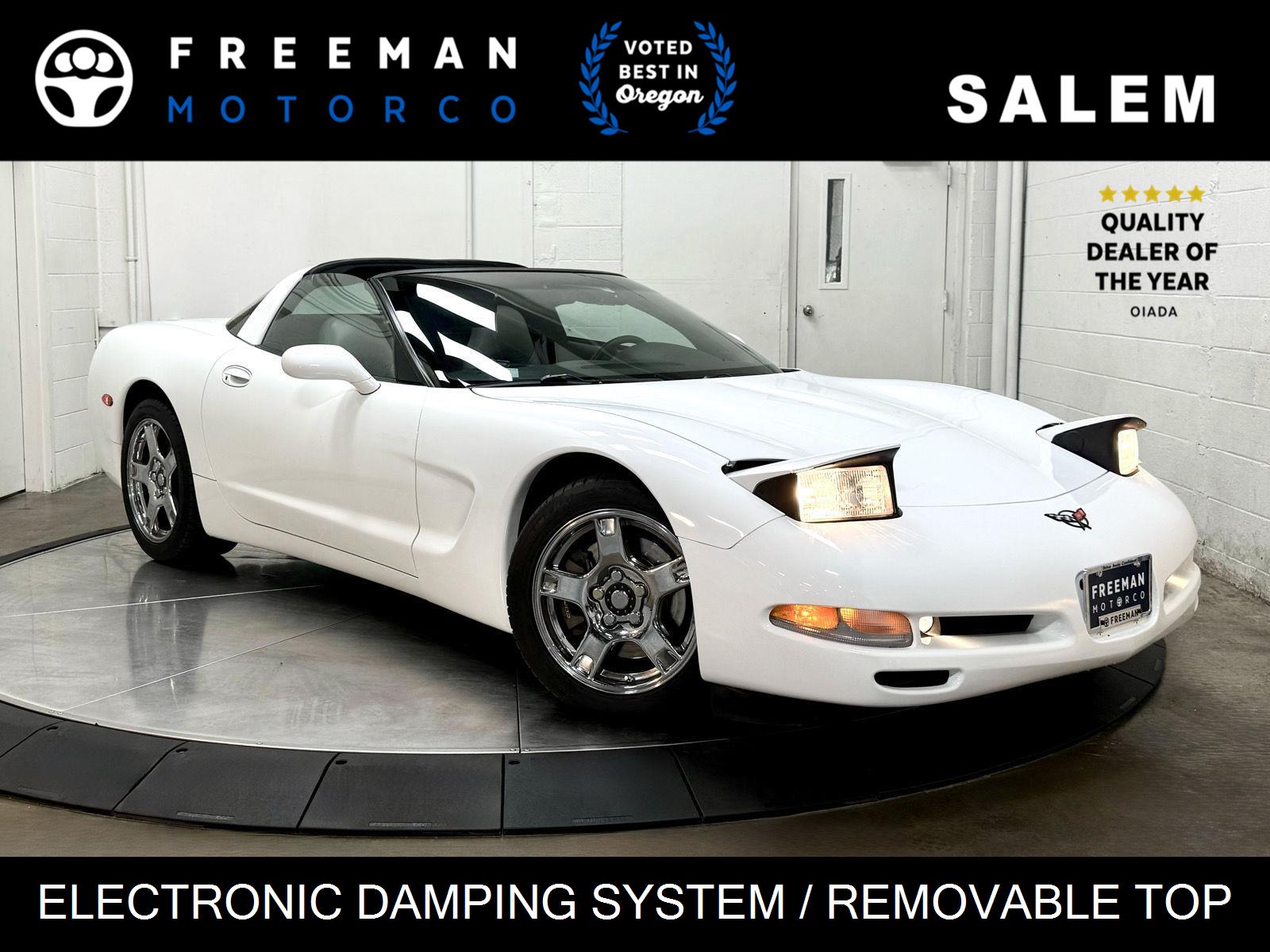 Arctic White 1998 Chevrolet Corvette Coupe Rear-Wheel Drive 4-Speed Automatic Overdrive