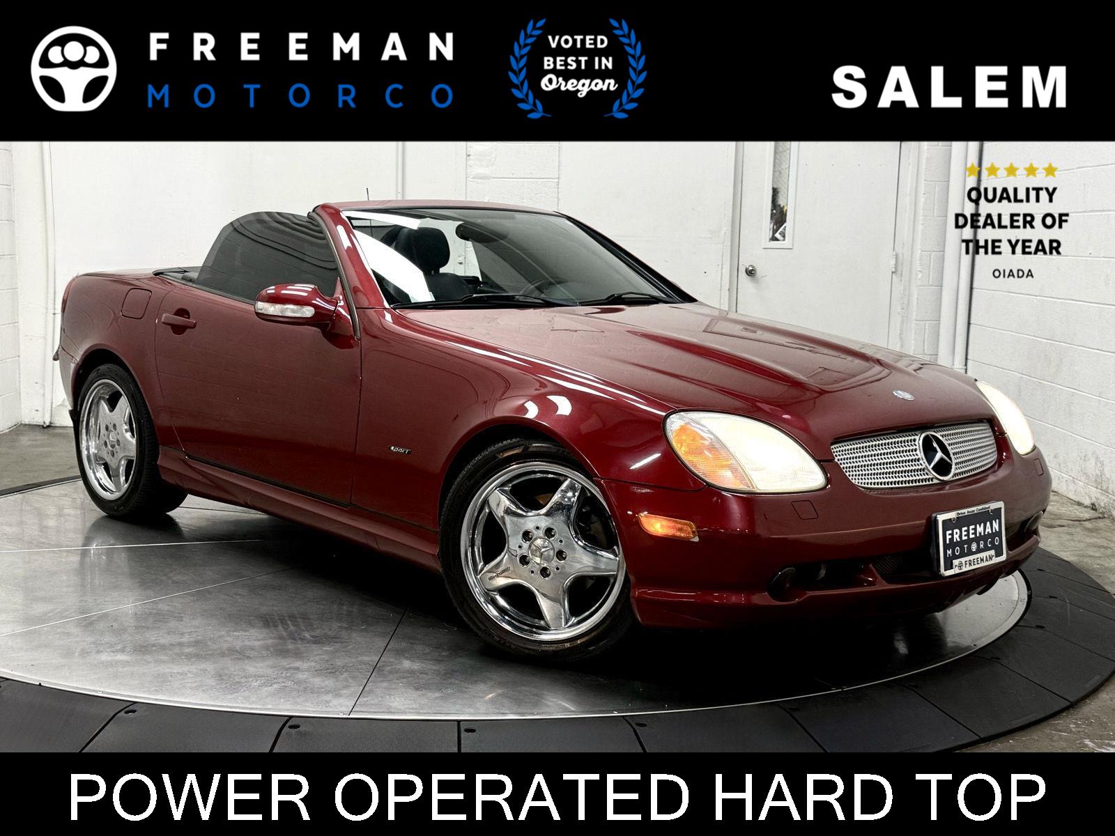 Red 2001 Mercedes-Benz SLK 230 Kompressor Convertible Rear-Wheel Drive Automatic