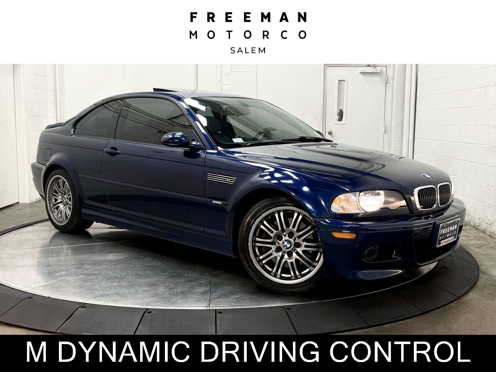 Blue 2004 BMW M3 Coupe Rear-Wheel Drive Automatic