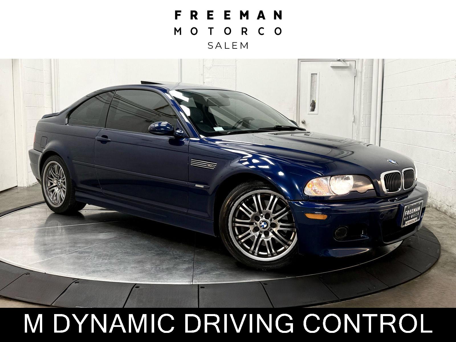 Blue 2004 BMW M3 Coupe Rear-Wheel Drive Automatic