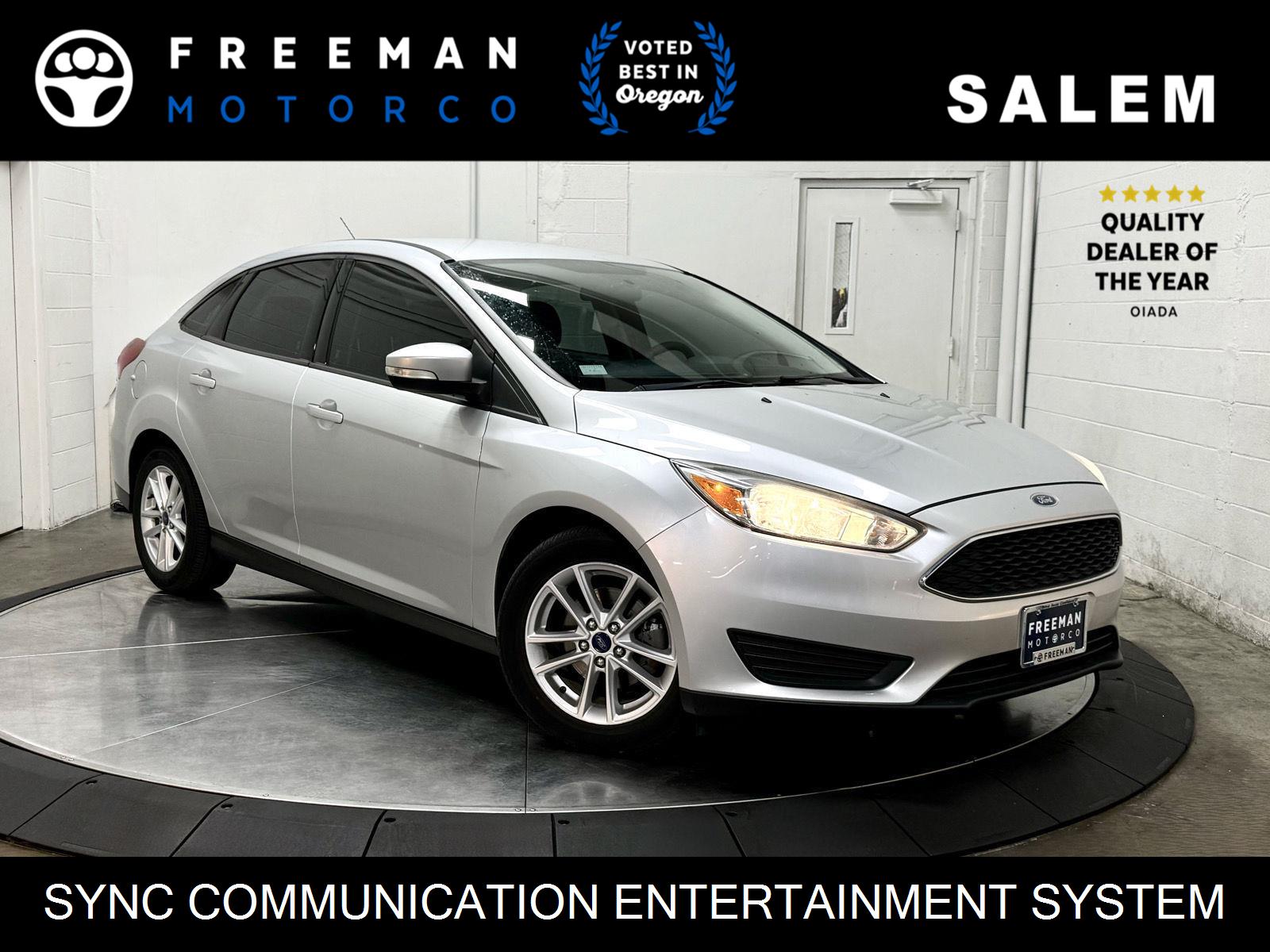 Ingot Silver 2016 Ford Focus Sedan Front-Wheel Drive 6-Speed Automatic