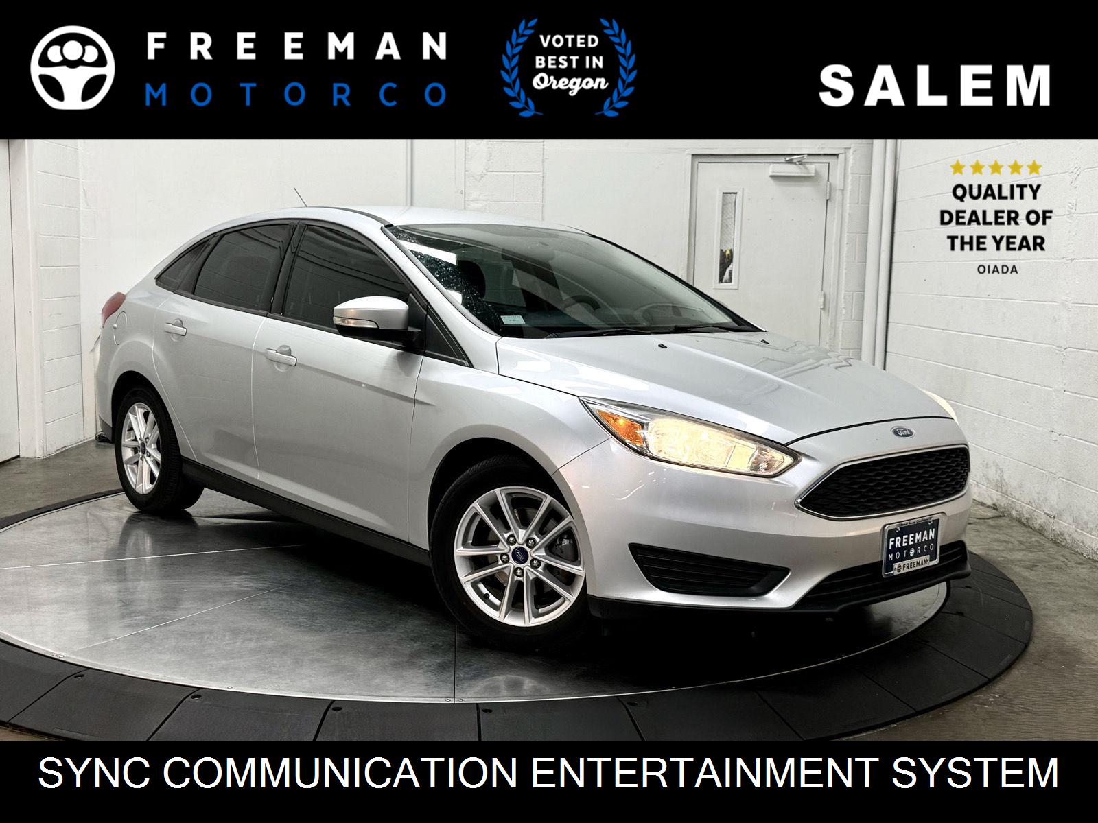 Ingot Silver 2016 Ford Focus Sedan Front-Wheel Drive 6-Speed Automatic
