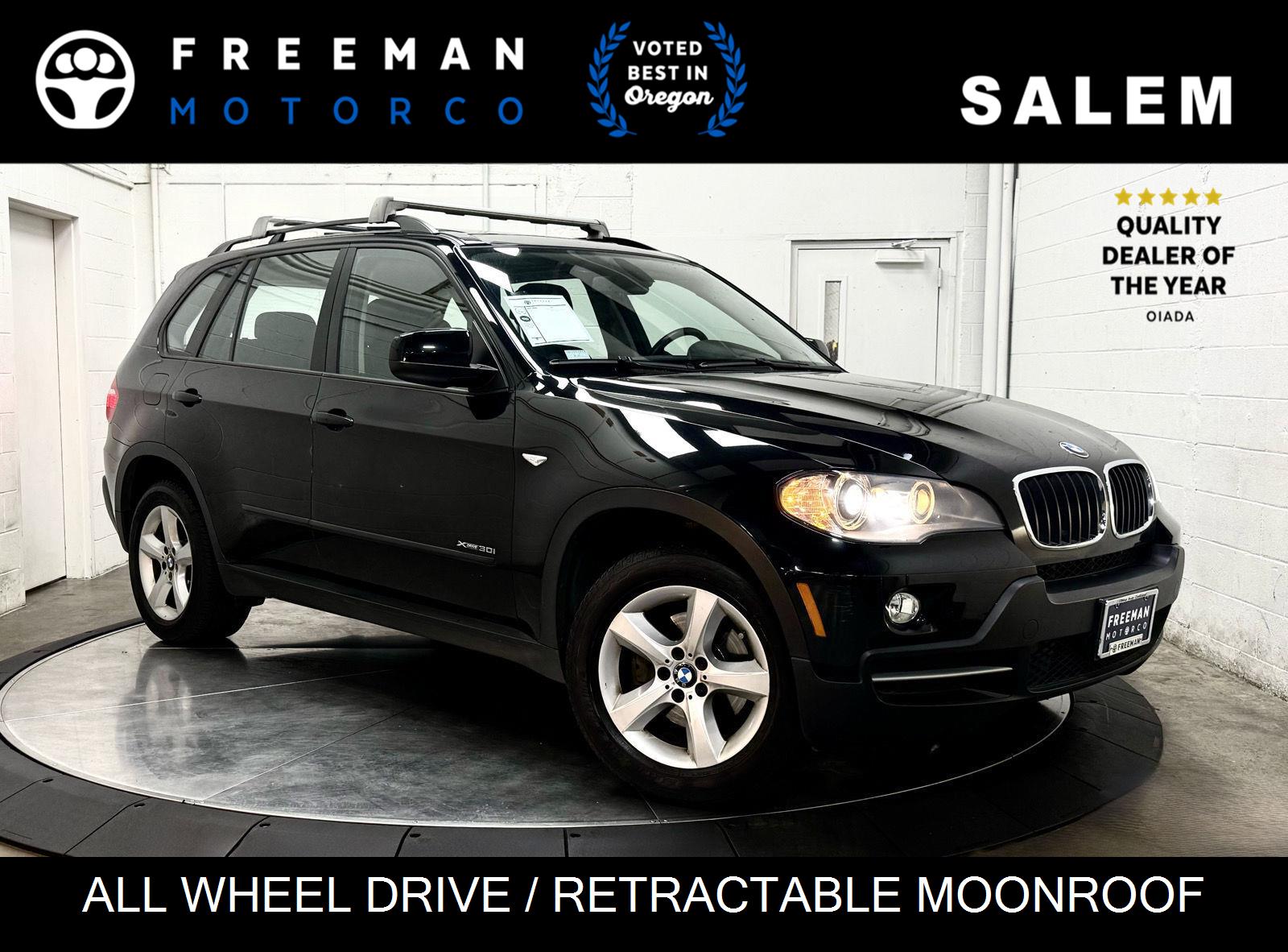 Black 2009 BMW X5 SUV / Crossover All-Wheel Drive Automatic