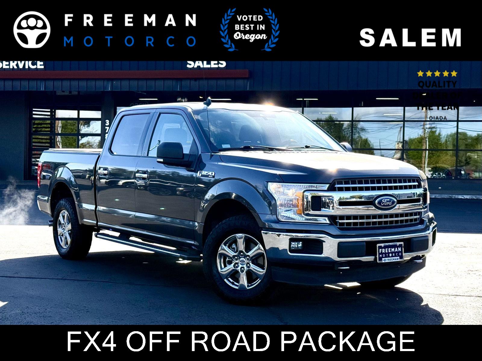 Gray (Magnetic) 2019 Ford F-150 Pickup Truck Four-Wheel Drive Automatic