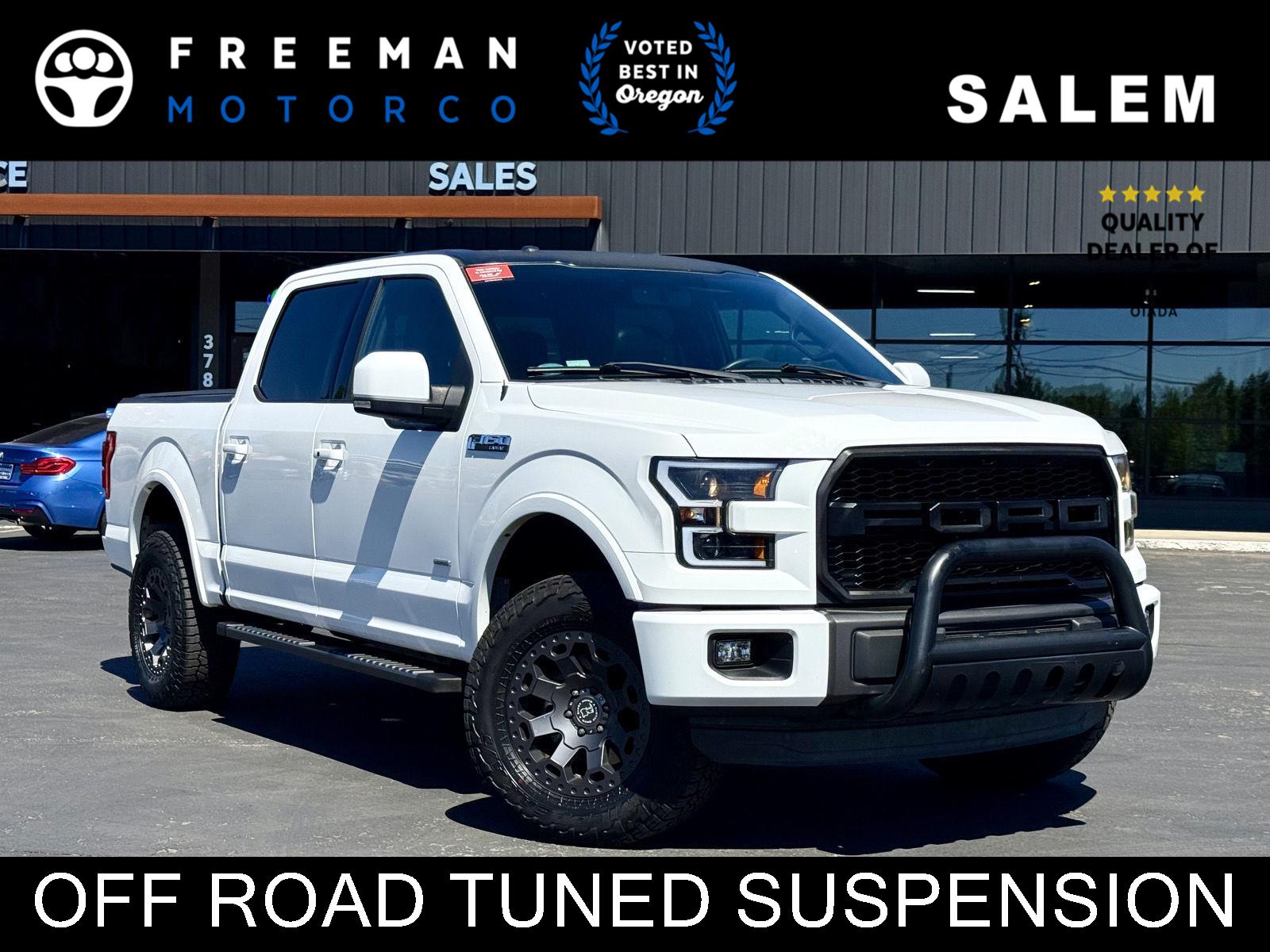 Oxford White 2015 Ford F-150 Pickup Truck Four-Wheel Drive 6-Speed Automatic