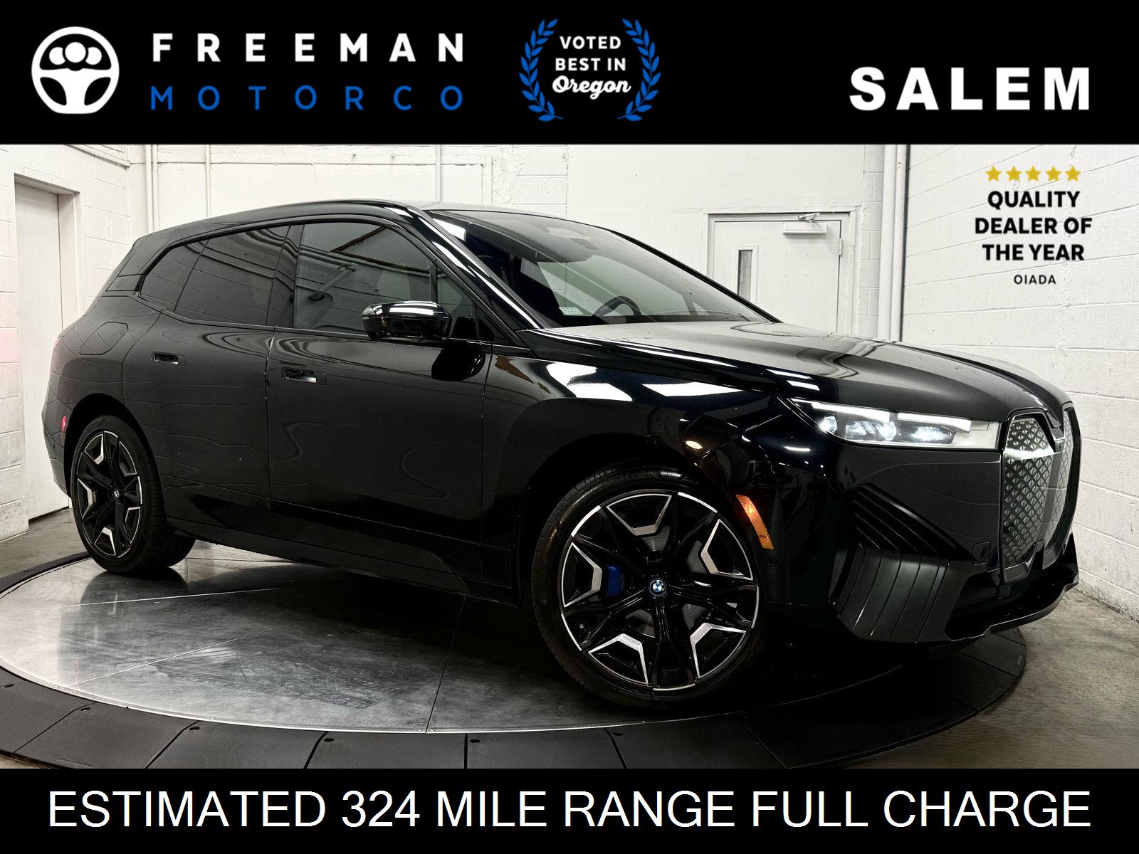 Black Sapphire Metallic 2024 BMW iX SUV / Crossover All-Wheel Drive Automatic