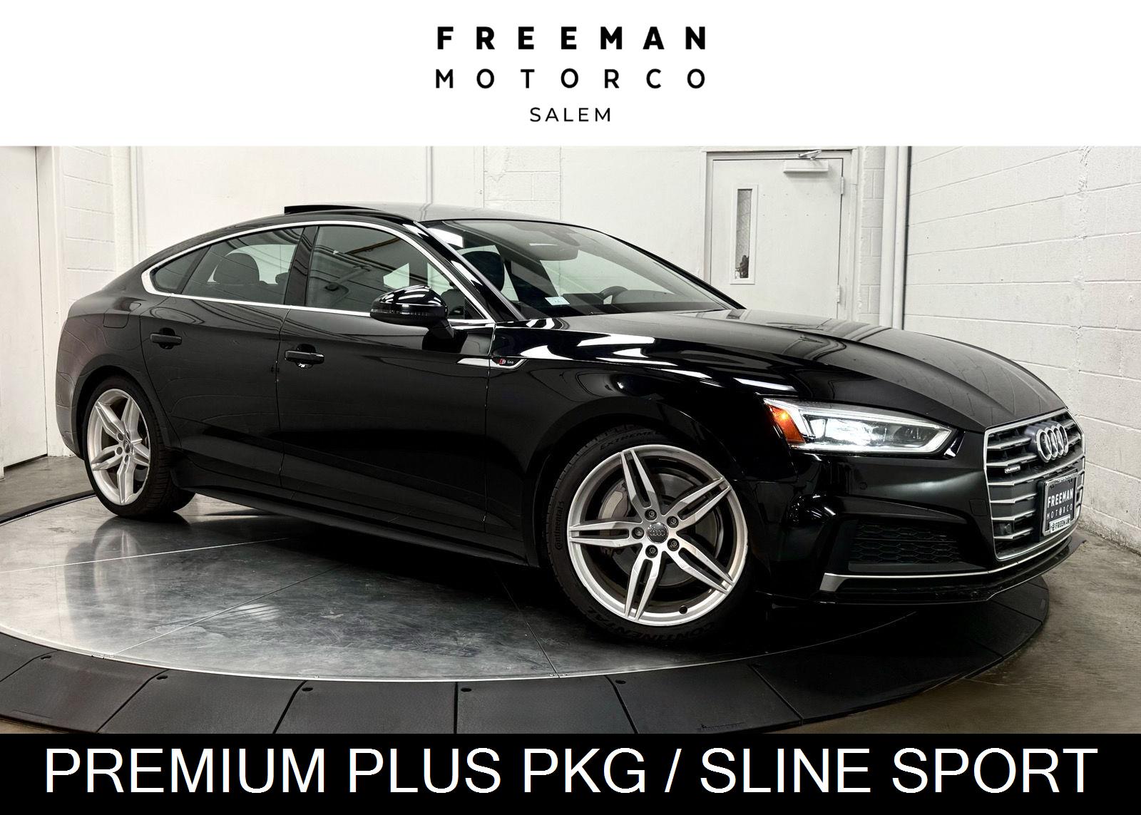 Mythos Black Metallic 2019 Audi A5 Sportback Sedan All-Wheel Drive Automatic