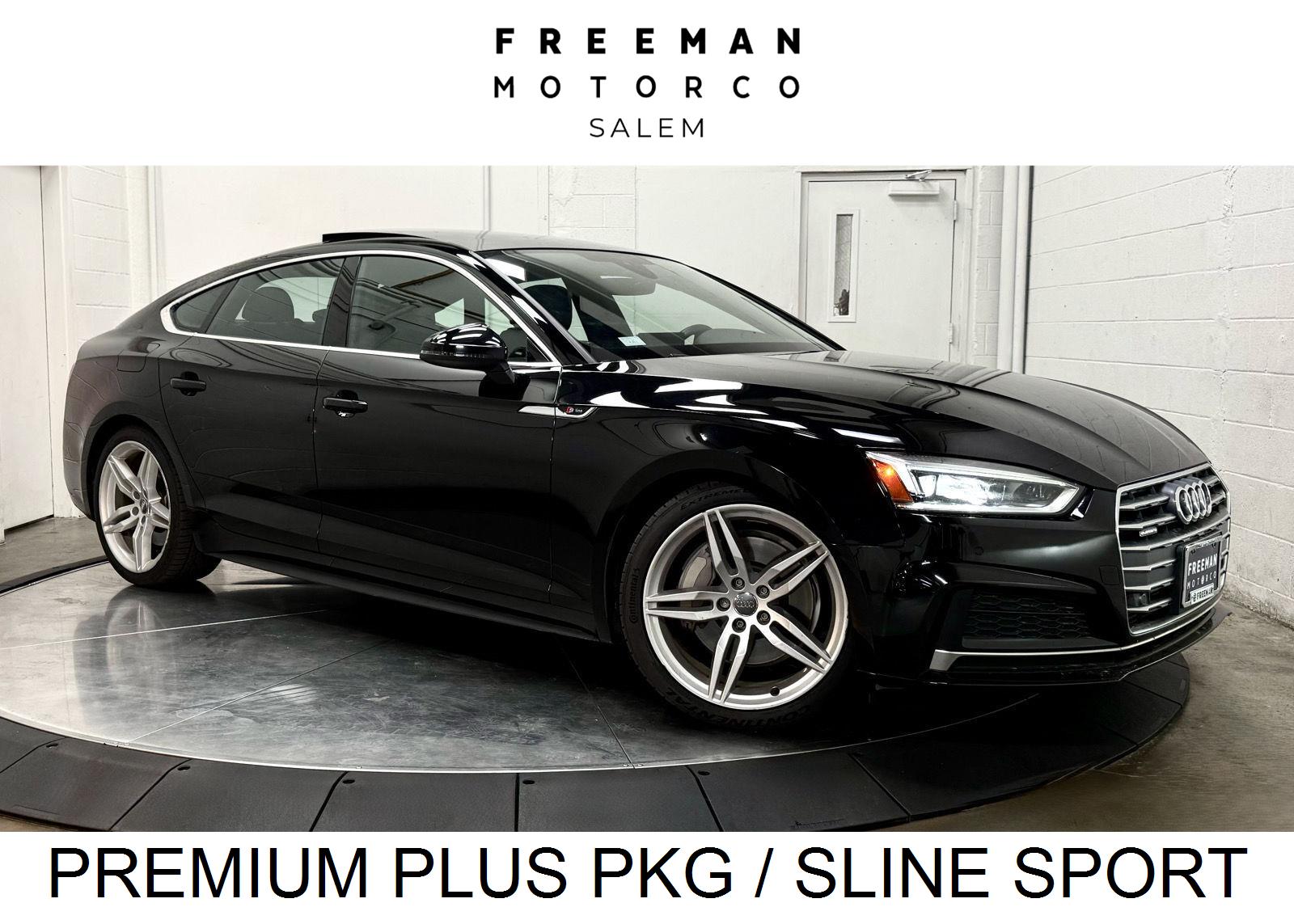 Mythos Black Metallic 2019 Audi A5 Sportback Sedan All-Wheel Drive Automatic
