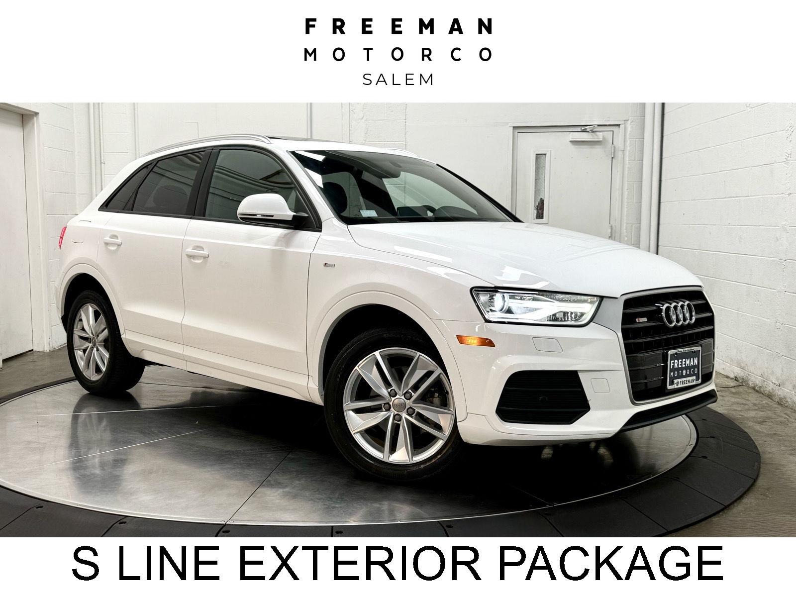 Cortina White 2017 Audi Q3 SUV / Crossover Front-Wheel Drive Automatic