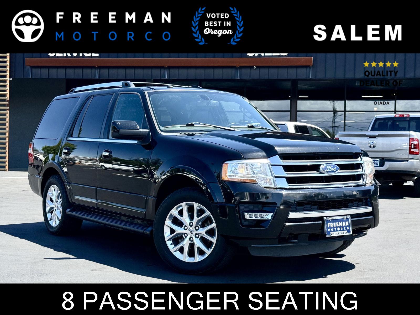 Shadow Black 2017 Ford Expedition SUV / Crossover Four-Wheel Drive 6-Speed Automatic
