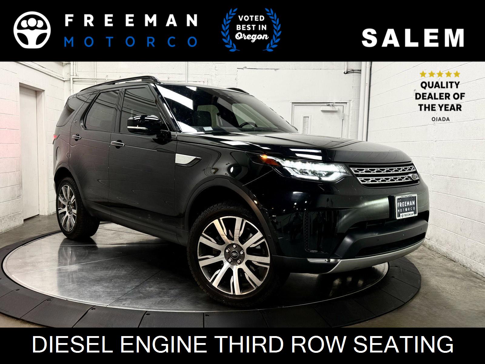 Santorini Black Metallic 2017 Land Rover Discovery SUV / Crossover All-Wheel Drive Automatic