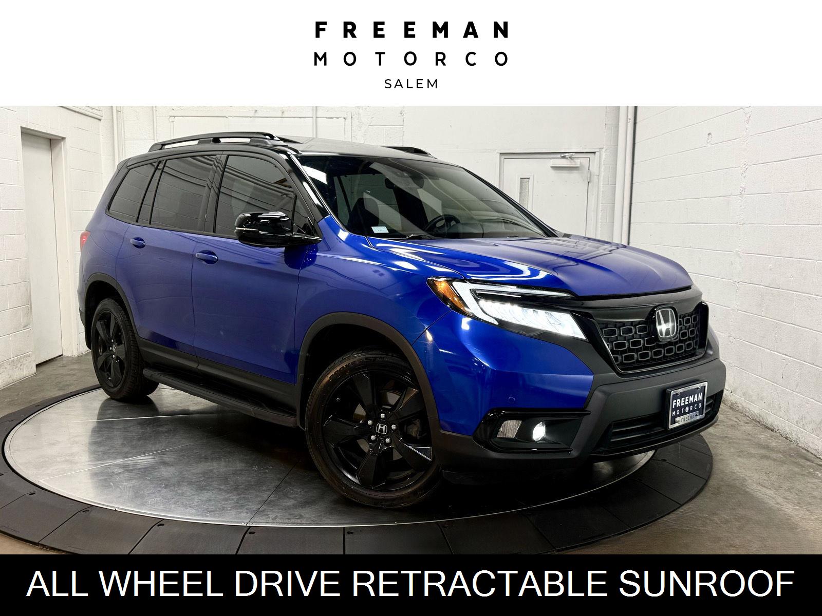 Gray (Modern Steel Metallic) 2019 Honda Passport SUV / Crossover All-Wheel Drive 9-Speed Automatic