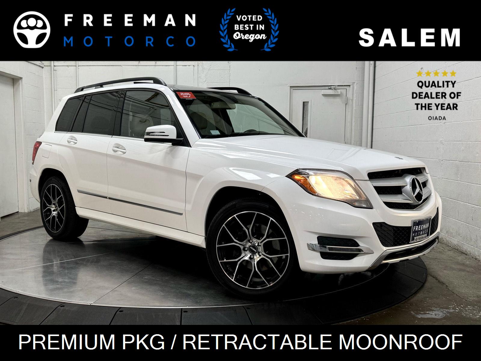 Diamond White Metallic 2013 Mercedes-Benz GLK SUV / Crossover All-Wheel Drive Automatic