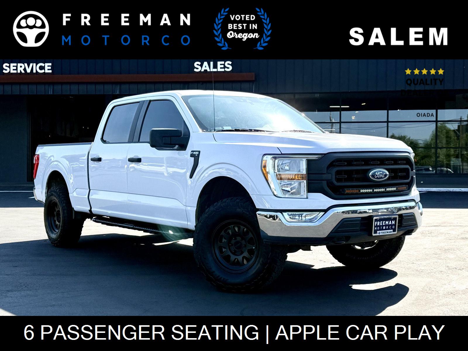 Oxford White 2021 Ford F-150 Pickup Truck Four-Wheel Drive Automatic