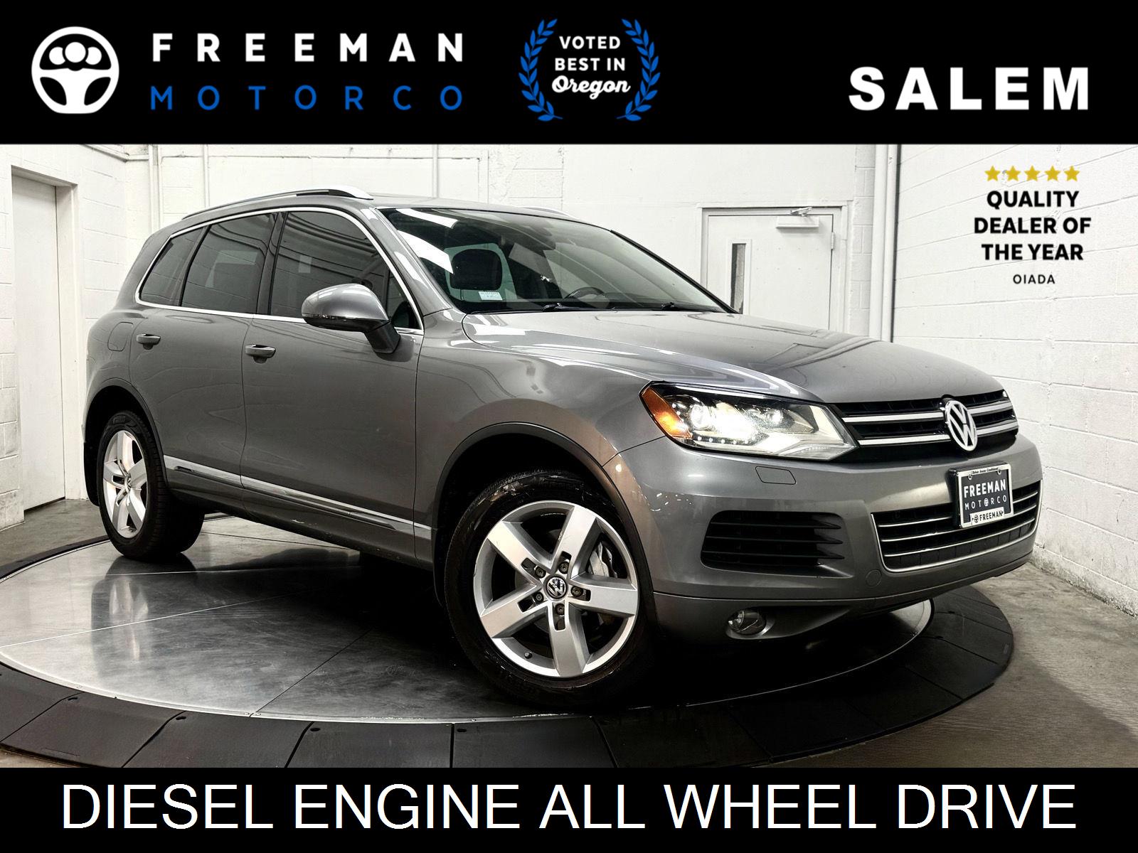 Canyon Gray Metallic 2012 Volkswagen Touareg SUV / Crossover All-Wheel Drive Automatic
