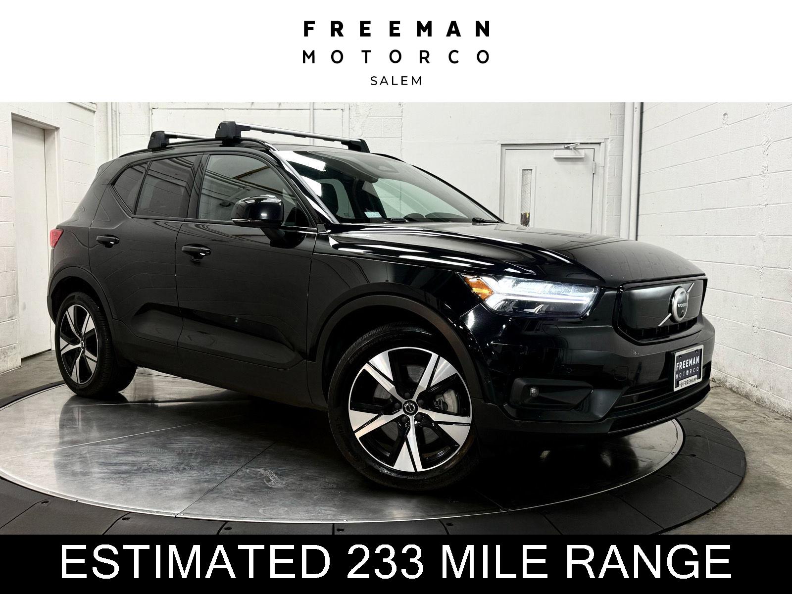Black 2022 Volvo XC40 Recharge SUV / Crossover All-Wheel Drive Automatic