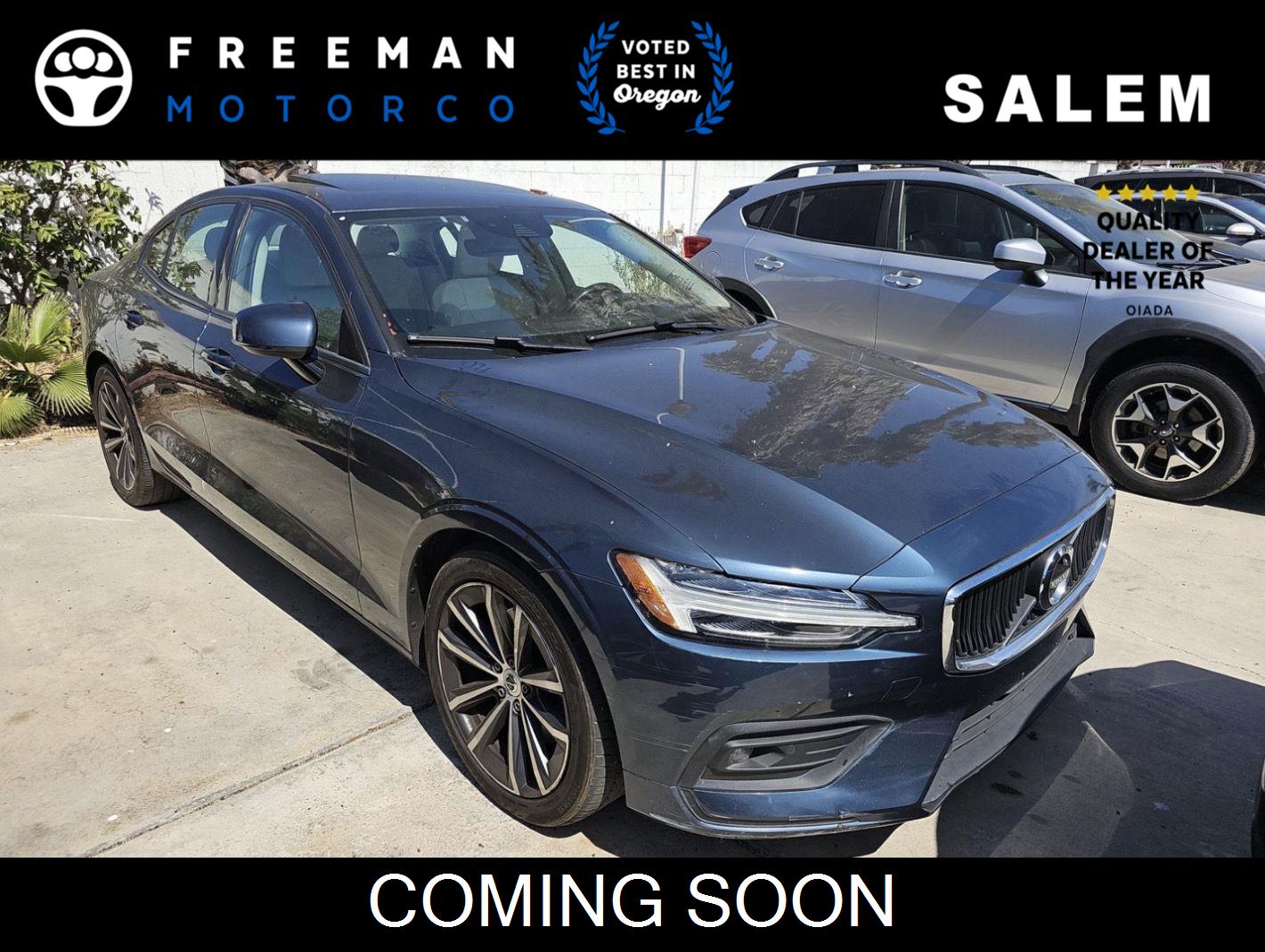 Gray 2021 Volvo S60 Sedan Front-Wheel Drive Automatic