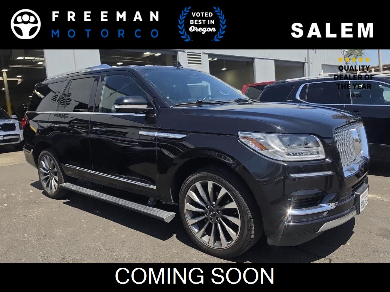 Infinite Black 2021 Lincoln Navigator SUV / Crossover Four-Wheel Drive Automatic