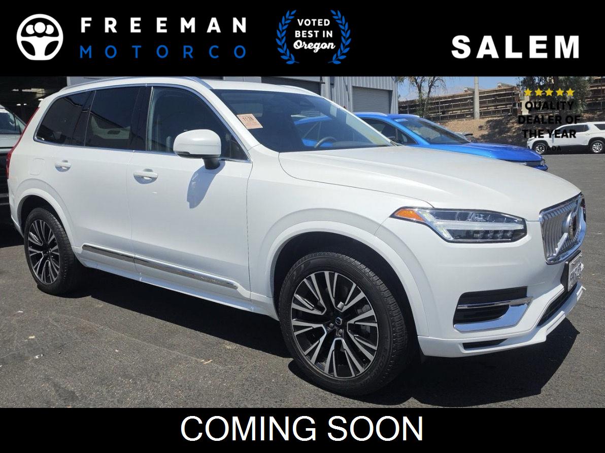 Crystal White Metallic 2023 Volvo XC90 SUV / Crossover All-Wheel Drive Automatic