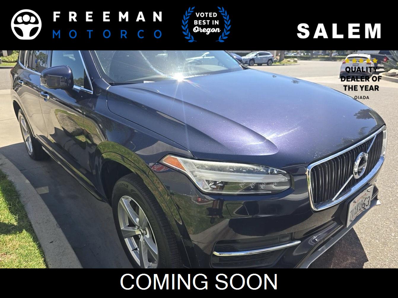 Magic Blue Metallic 2017 Volvo XC90 SUV / Crossover Front-Wheel Drive Automatic
