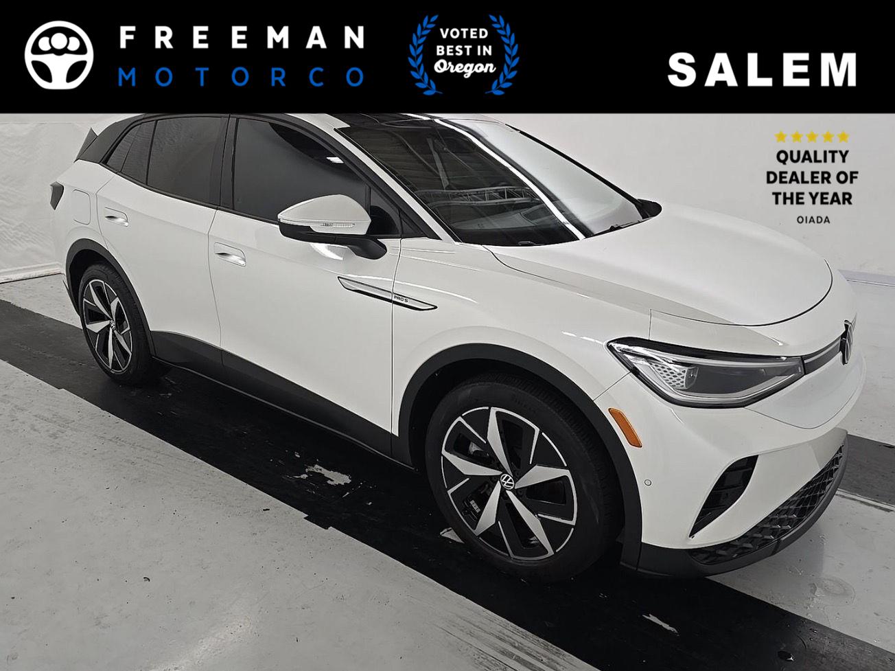 Opal White Pearl 2023 Volkswagen ID.4 SUV / Crossover Rear-Wheel Drive Automatic