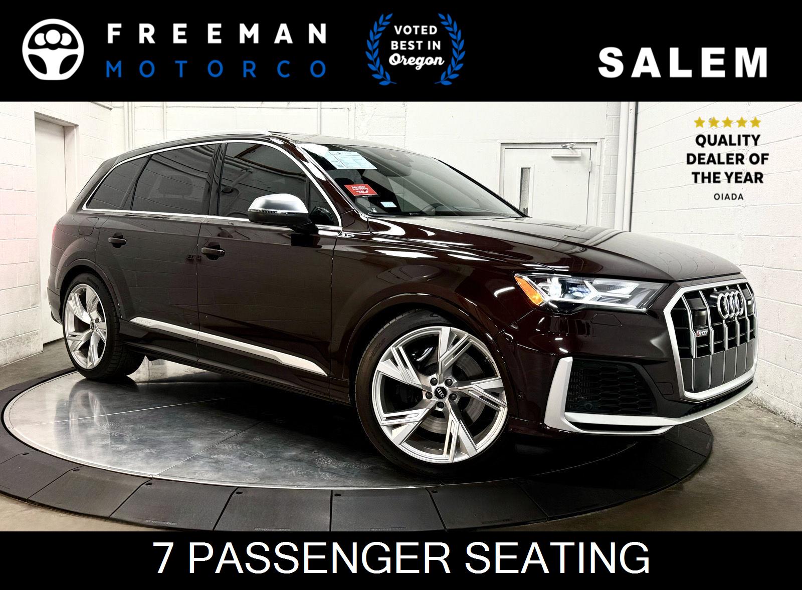 Barrel Brown Metallic 2022 Audi SQ7 SUV / Crossover All-Wheel Drive Automatic