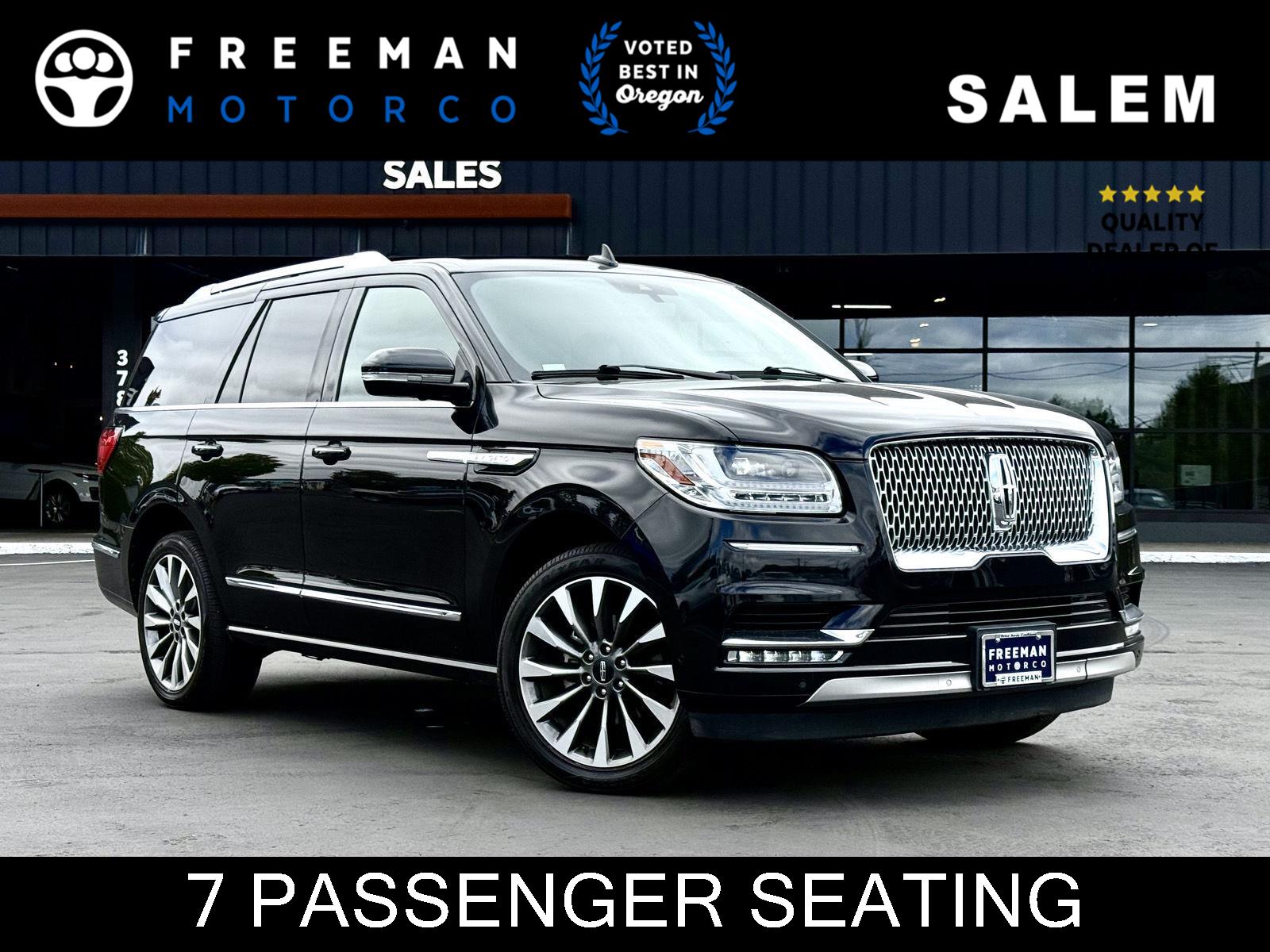 Infinite Black 2021 Lincoln Navigator SUV / Crossover Four-Wheel Drive Automatic