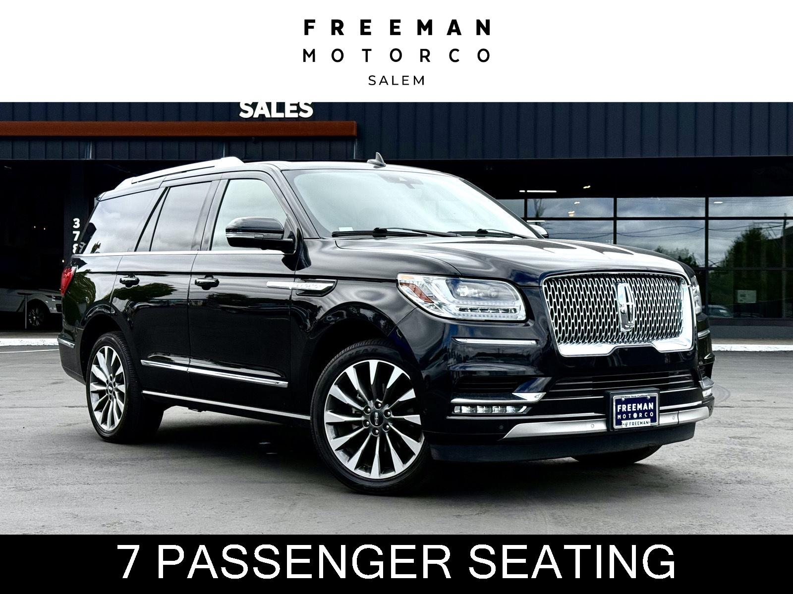 Infinite Black 2021 Lincoln Navigator SUV / Crossover Four-Wheel Drive Automatic