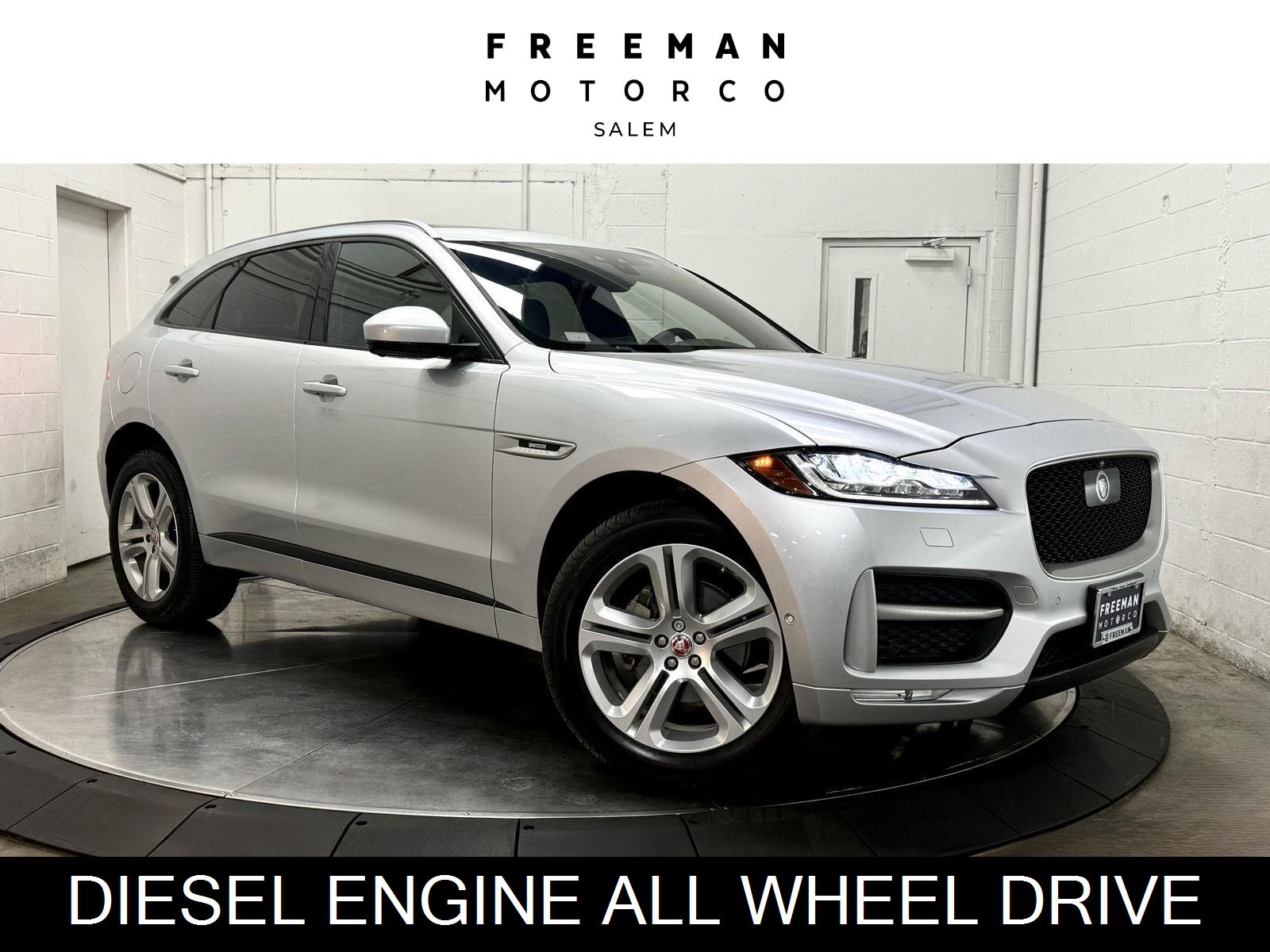 Indus Silver Metallic 2018 Jaguar F-PACE SUV / Crossover All-Wheel Drive Automatic