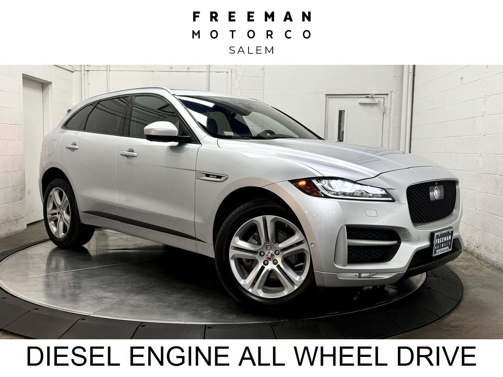 Indus Silver Metallic 2018 Jaguar F-PACE SUV / Crossover All-Wheel Drive Automatic