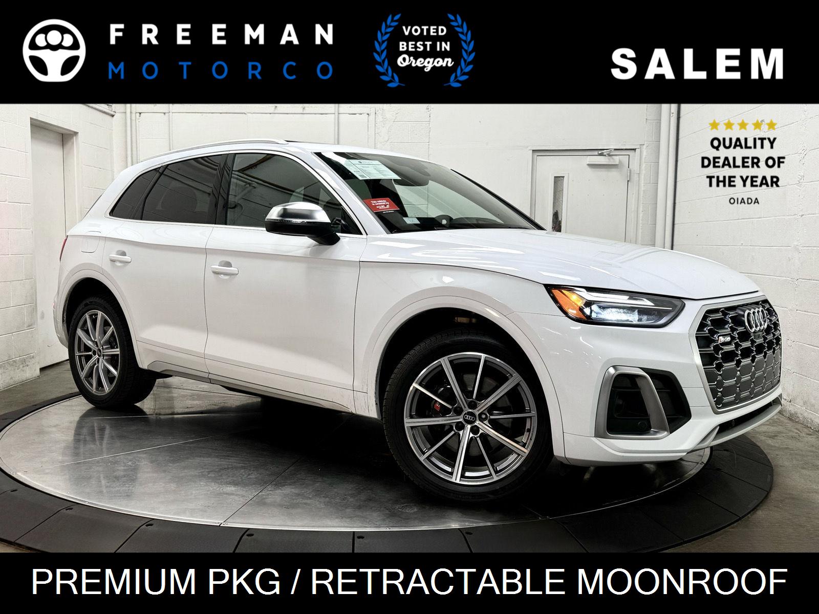 Glacier White Metallic 2023 Audi SQ5 SUV / Crossover All-Wheel Drive Automatic
