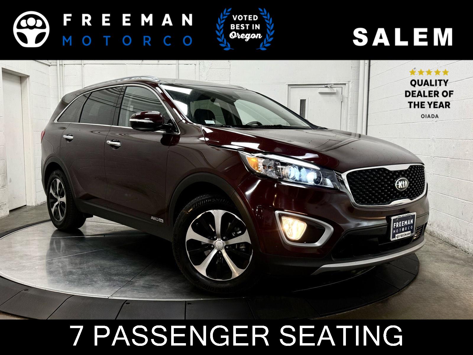 Red (Sangria) 2017 Kia Sorento SUV / Crossover All-Wheel Drive 6-Speed Automatic