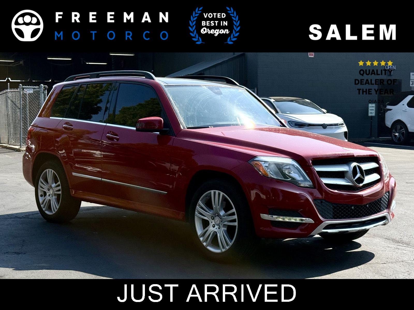 Mars Red 2014 Mercedes-Benz GLK SUV / Crossover Rear-Wheel Drive Automatic