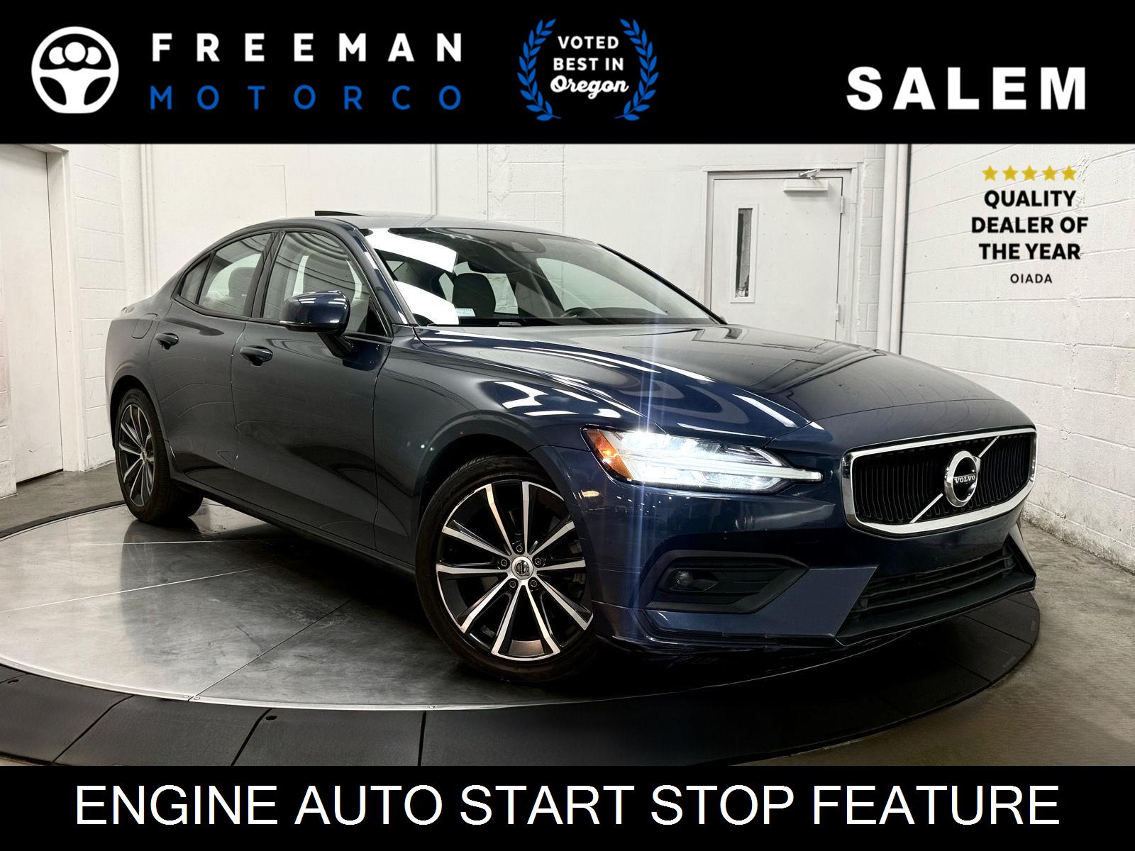Gray 2021 Volvo S60 Sedan Front-Wheel Drive Automatic