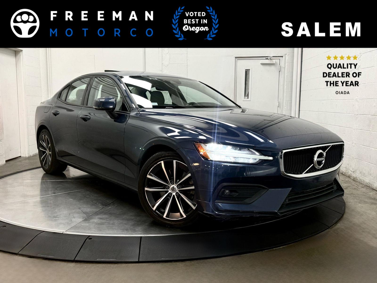 Gray 2021 Volvo S60 Sedan Front-Wheel Drive Automatic