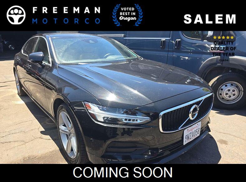 Onyx Black Metallic 2018 Volvo S90 Sedan Front-Wheel Drive Automatic